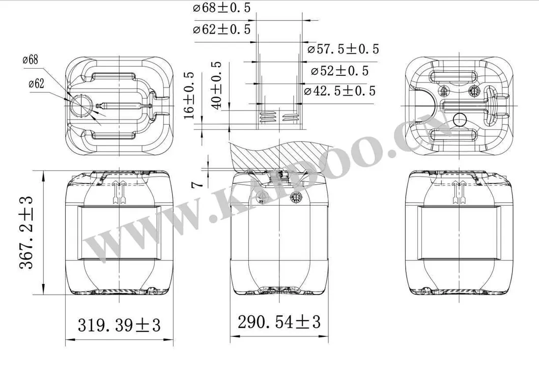 Mould Design Drawing