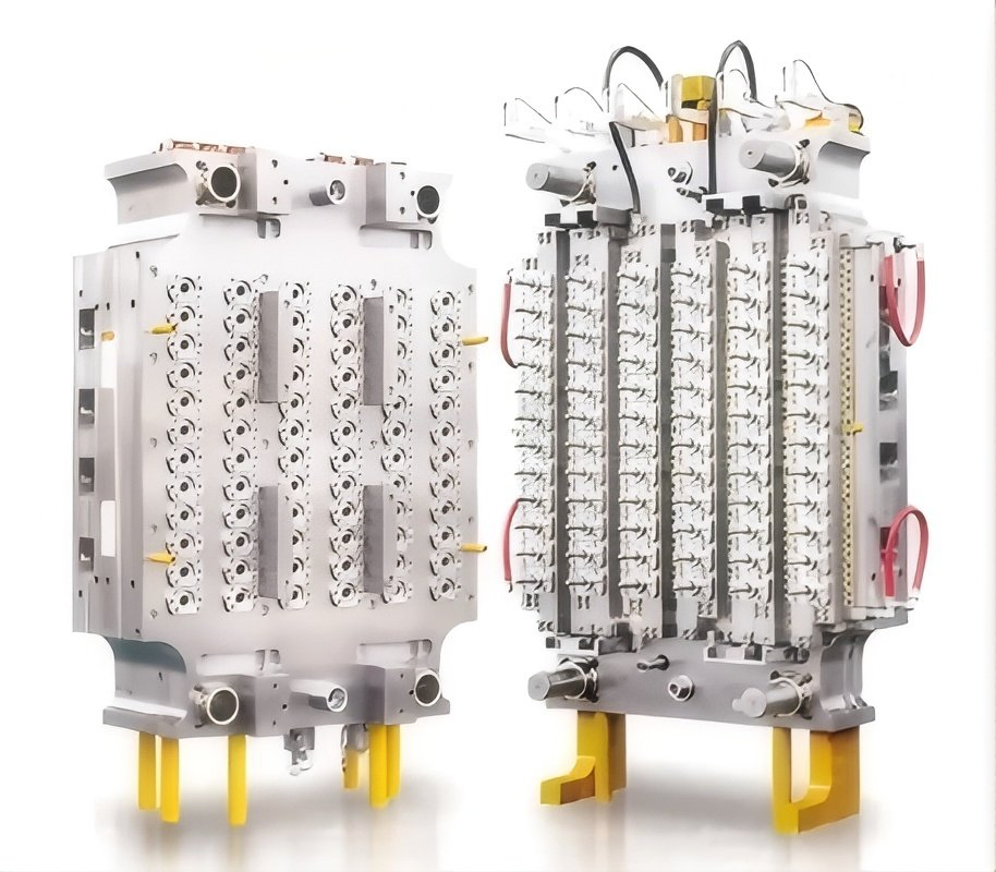 28-130mm 6g-400 Gram 4-72 Cavity 500ml Hot Runner Cosmetics Water Bottle Pet Preform Injection Mould / Wide Mouth Blow Molding Plastic Bottle Preform Mold