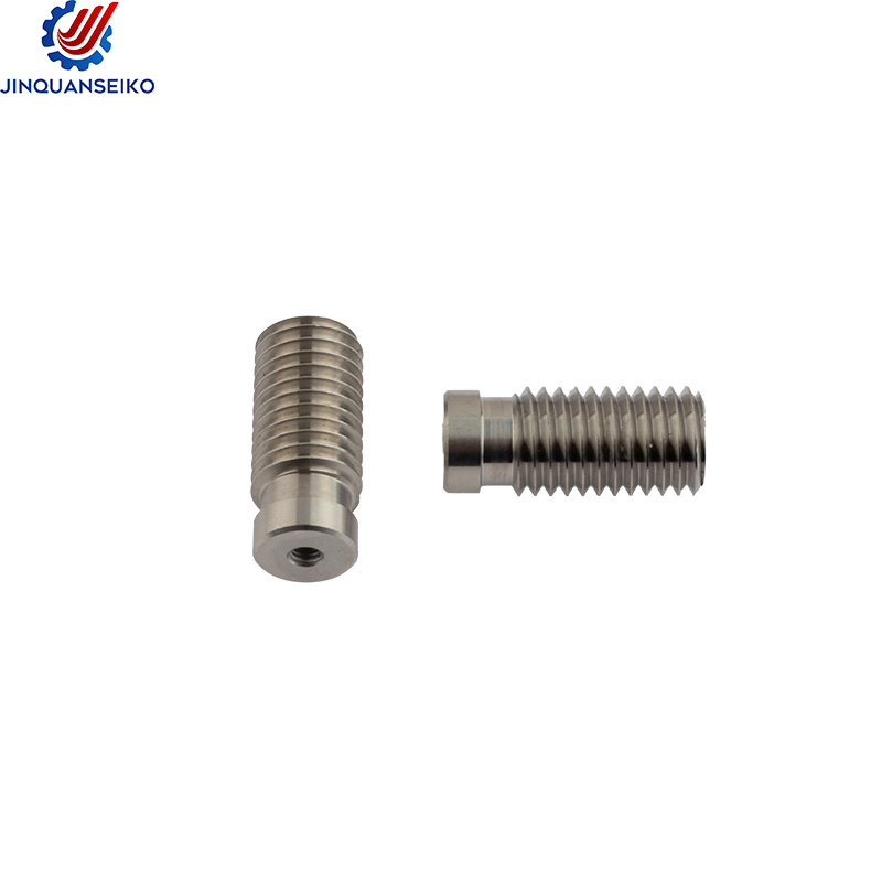 Medical/Industrial Custom CNC High Precision Titanium/Stainless Steel Threaded/Knurled Nut/Screw/Connectors/Inserts