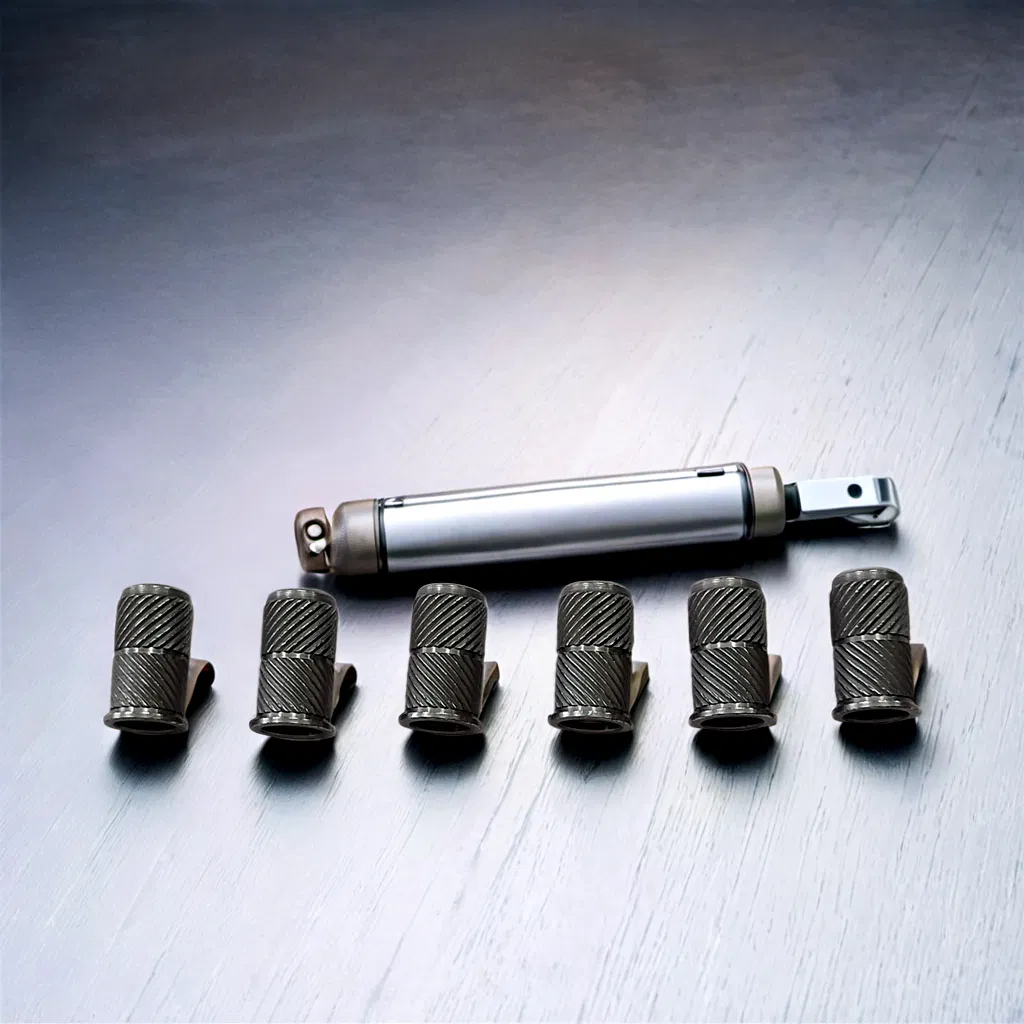 High Precision CNC Machined Knurled Inserts for Professionals