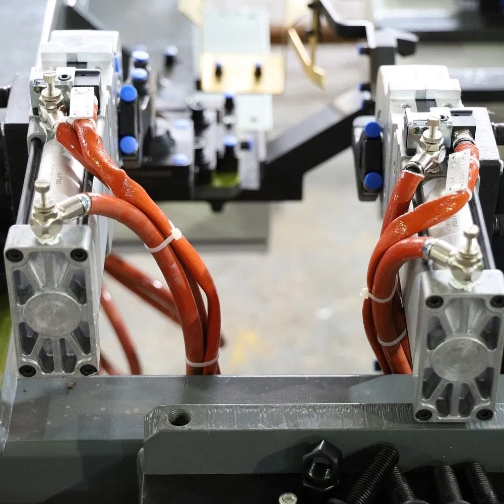 Custom Automotive Inspection Jig for Car Engine Parts Quality Control