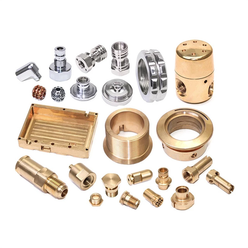 OEM Custom Brass, Aluminum, Metal CNC Machined Parts High Precision Milling Turning Metal Industrial Components with Fast Sample