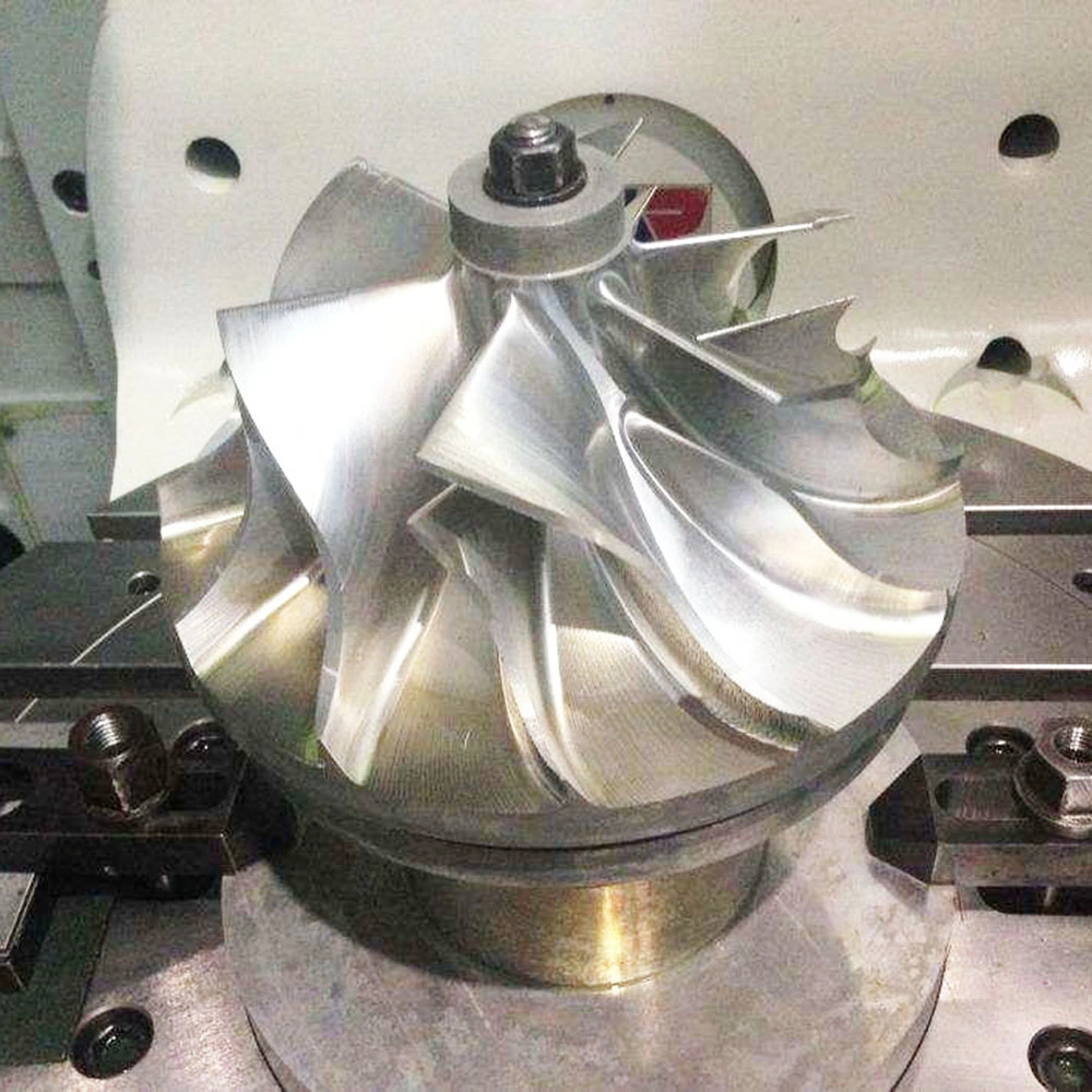 High Precision 5 Axis CNC Machining Impeller Parts for Aerospace Industry