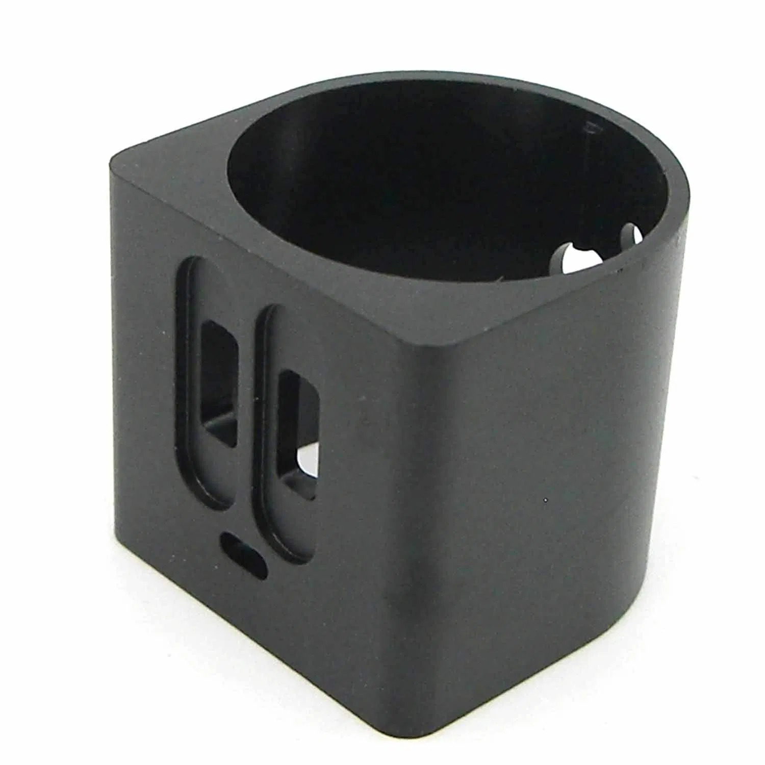 Cnchigh Quality CNC Turning Machining Aluminum Camera Holder Fasteners/Jig/Fxiture with Black Anodizing CNC Machining Services Machining Service