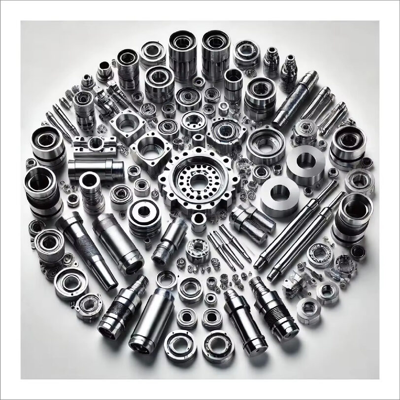Multi Axis CNC Machining Services for Complex Geometry Component Manufacturing with Color Options