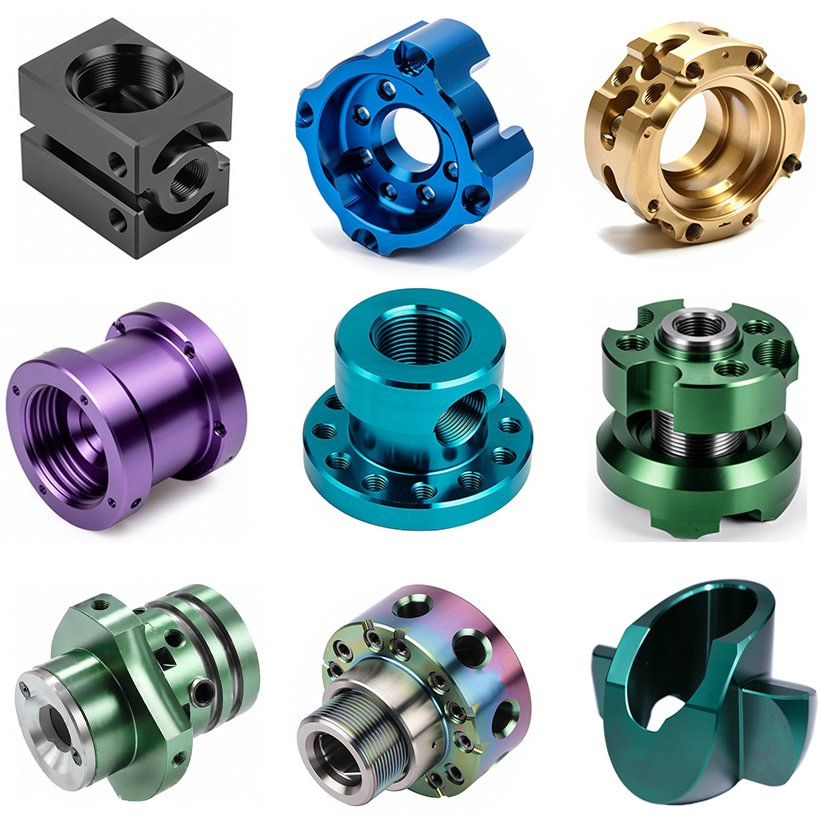 3/4/5/6 Axis Milling Turning CNC Machining Part with Tolerance 0.002mm Processing Machinery Parts Aluminum Stainless Steel Brass Industrial Equipment Components