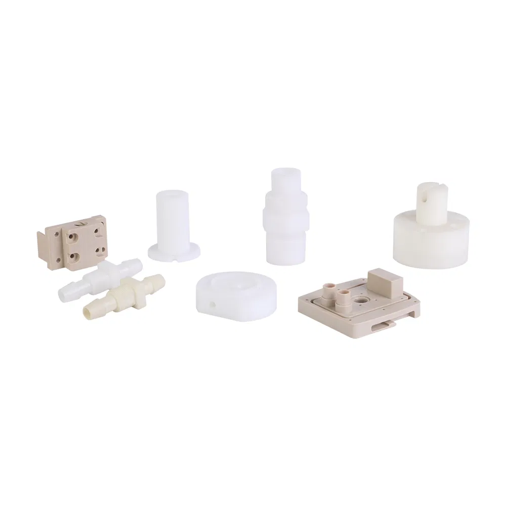 High Demand Custom CNC Machining Processing Parts PTFE POM Peek PS PP Plastic Milling Turning Parts Service