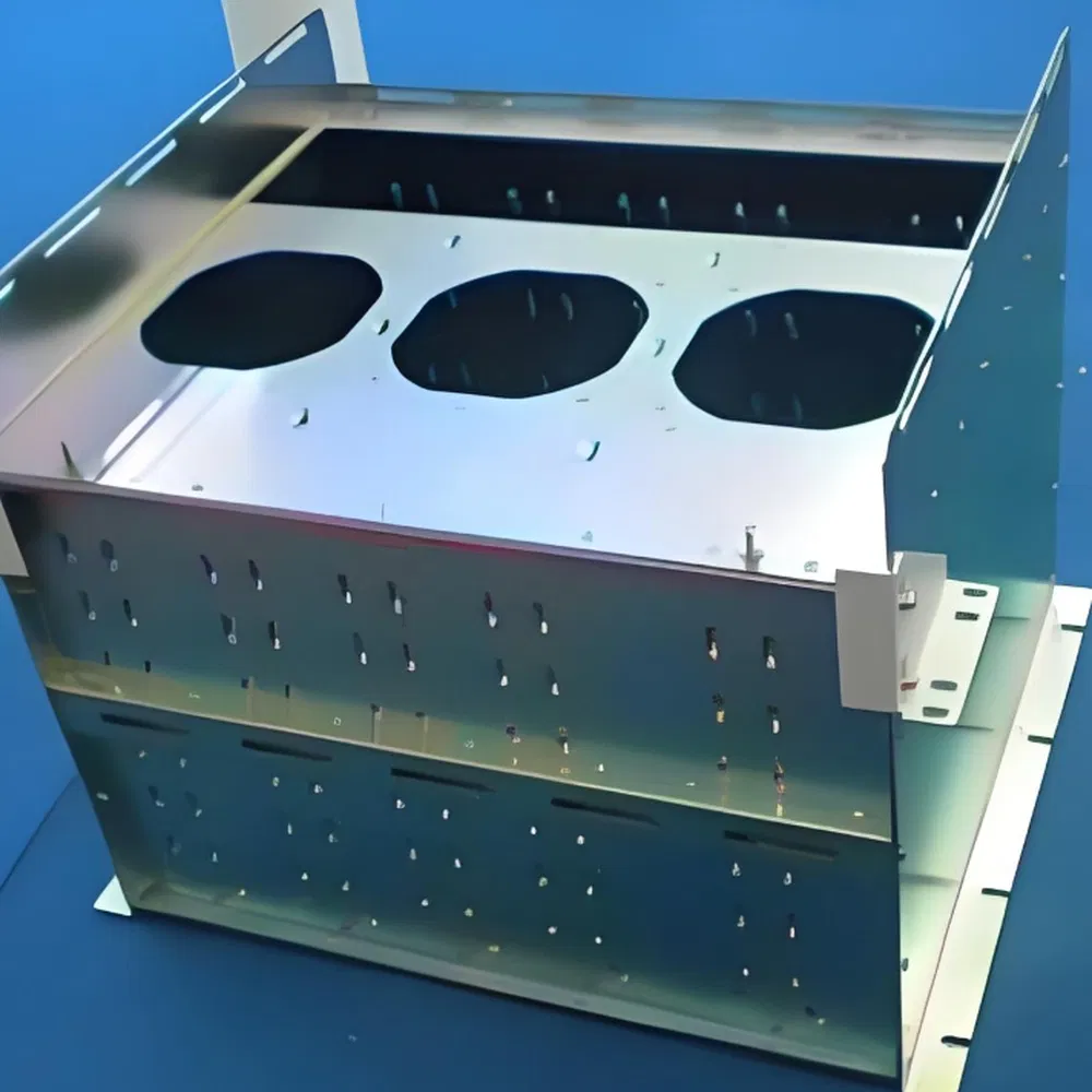 Fabrication de prototypes en métal en feuille sur CNC pour des enceintes de communication