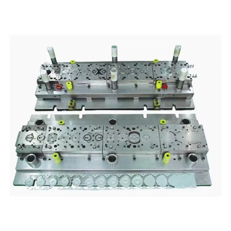 Progressive Metal Stamping Die Producing Plastic Mold with Aluminum Casting Mold