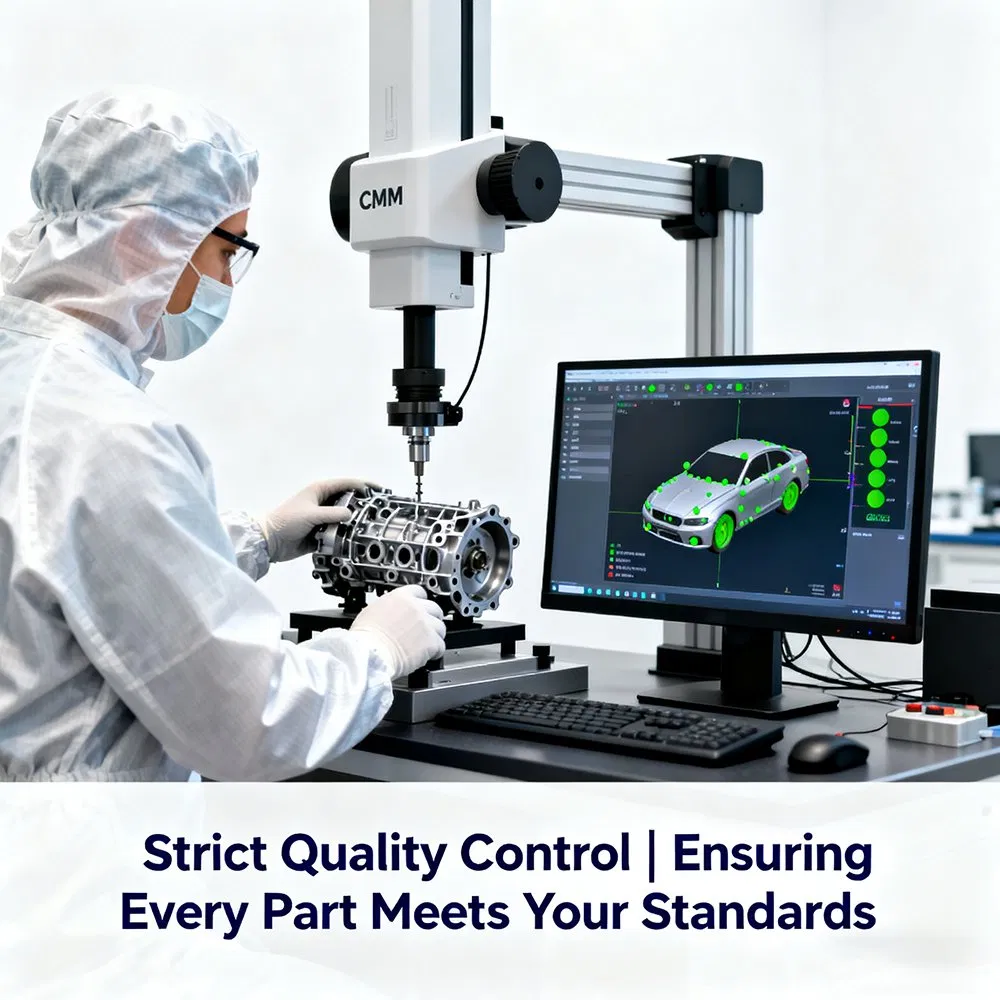 High-Quality Custom CNC Machining Automotive Components