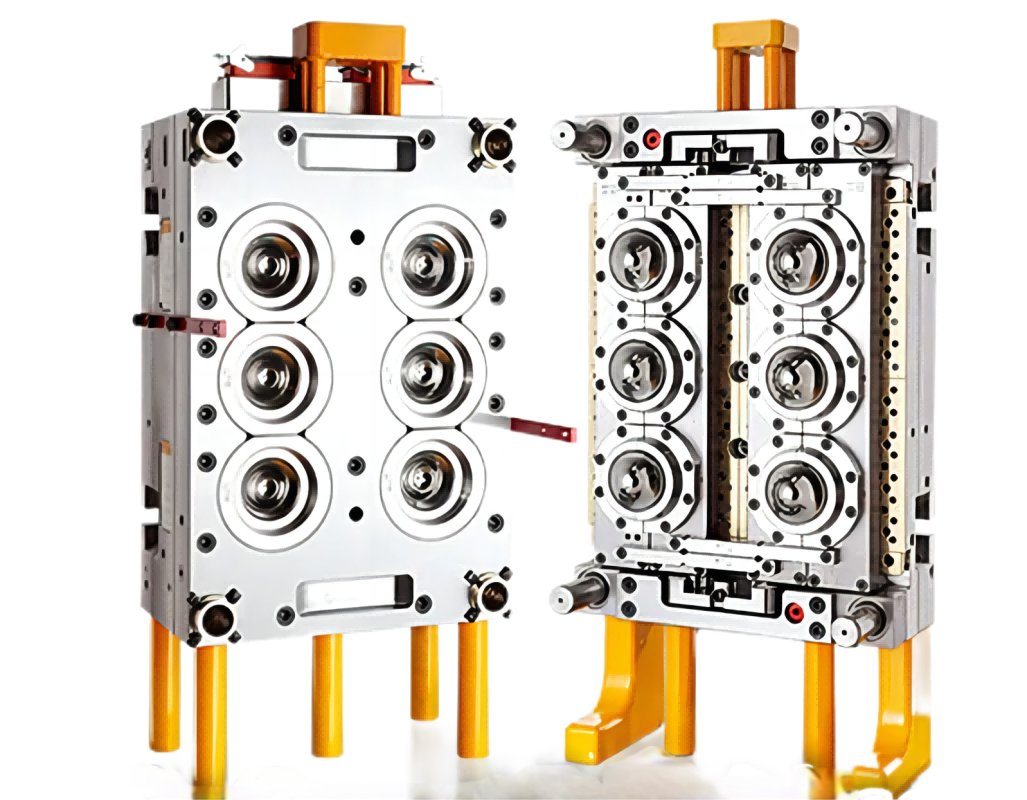 28-130mm 6g-400 Gram 4-72 Cavity 500ml Hot Runner Cosmetics Water Bottle Pet Preform Injection Mould / Wide Mouth Blow Molding Plastic Bottle Preform Mold