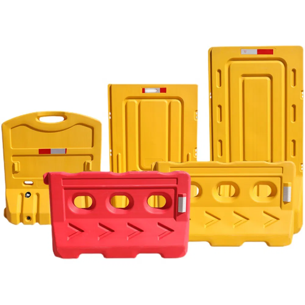 Customized Multi-Color Water Filled Horse Fence Blowing Mould Roadblock Blow Molding