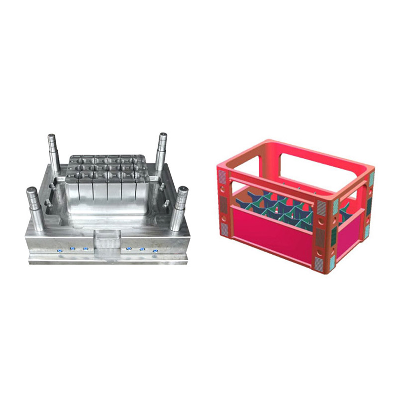Plastic Cheap Manufacturing Tooling Rapid Prototype Design Service Plastic Injection Molding Bottle Crate Mould Manufacturer