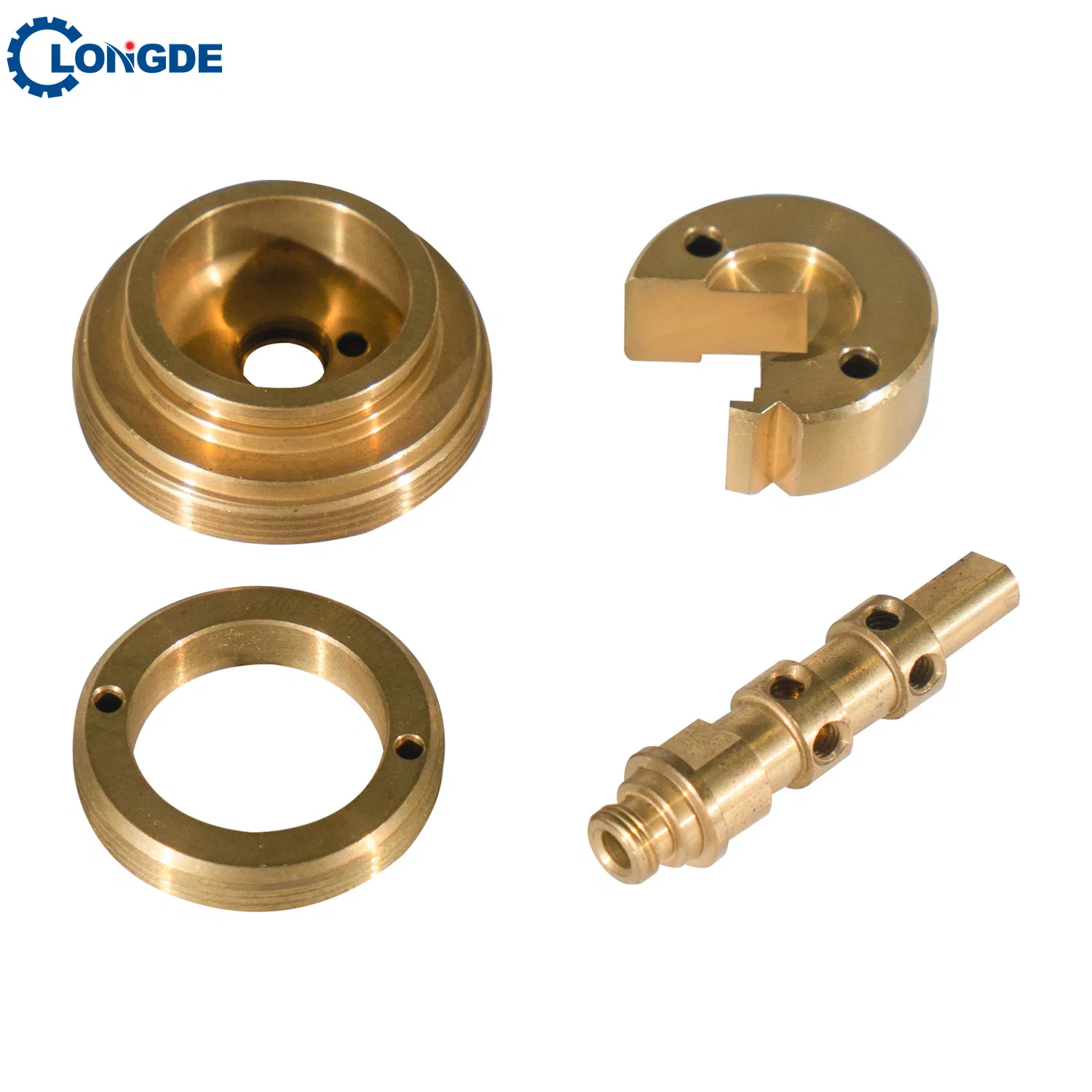 Aluminum Brass Stainless Steel CNC Milling Turning Machining Service Components