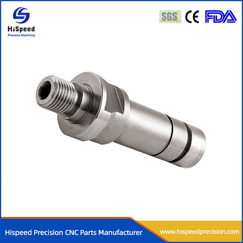 Customized Titanium Part Square Metal Plate Laser Engraving Texts by CNC Machining