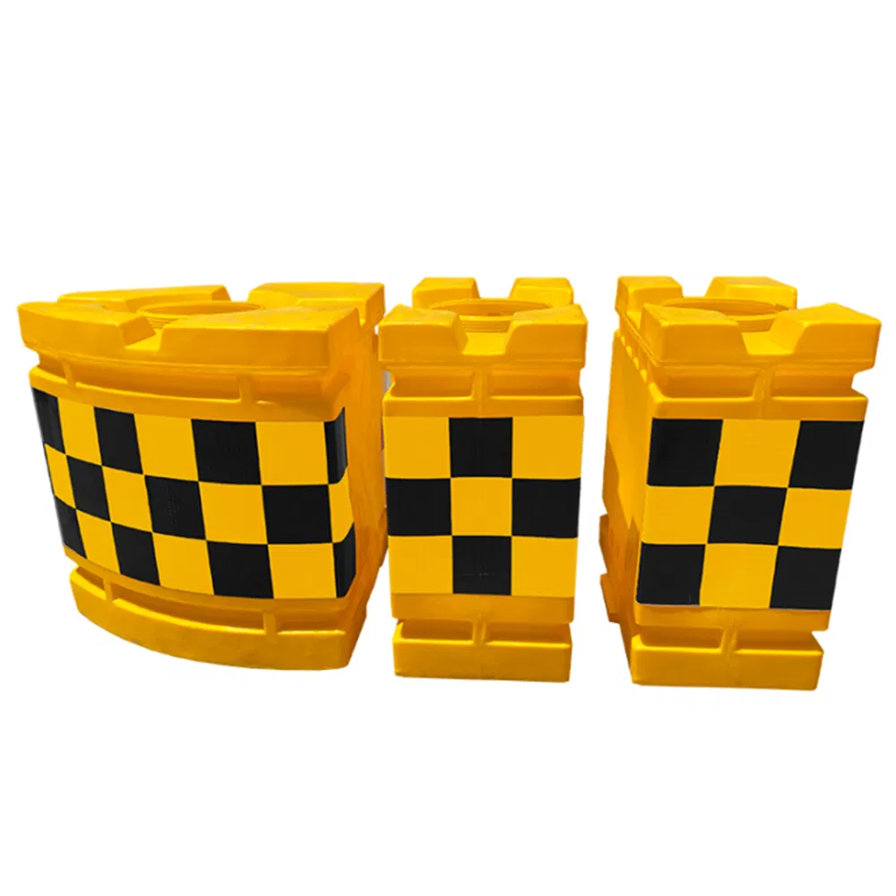 Customized Multi-Color Water Filled Horse Fence Blowing Mould Roadblock Blow Molding