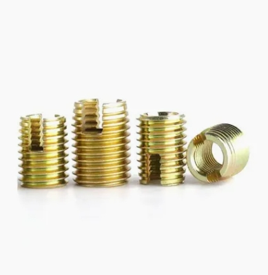 China Custom Non-Standard M2 M3 Brass Inserts Knurled M4 Brass Bushing Thread Insert