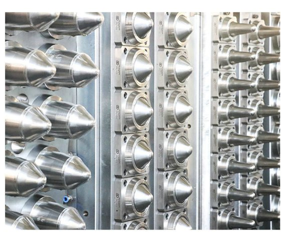 28-130mm 6g-400 Gram 4-72 Cavity 500ml Hot Runner Cosmetics Water Bottle Pet Preform Injection Mould / Wide Mouth Blow Molding Plastic Bottle Preform Mold Price