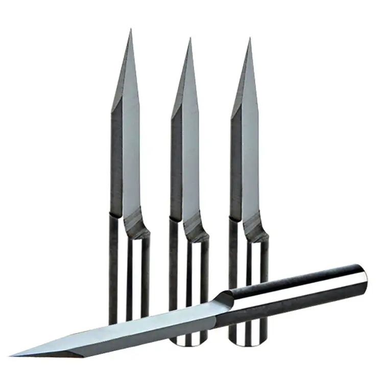 Precision 3D Letter Engraving CNC Router Bit - Round Bottom