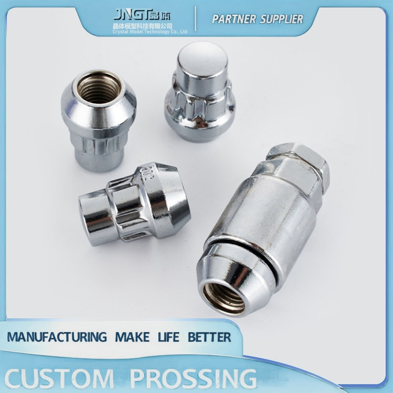 Rapid Prototyping by CNC Machining\Custom 3dprinting Car Tire Screws Metal Plastic Molding Rapid