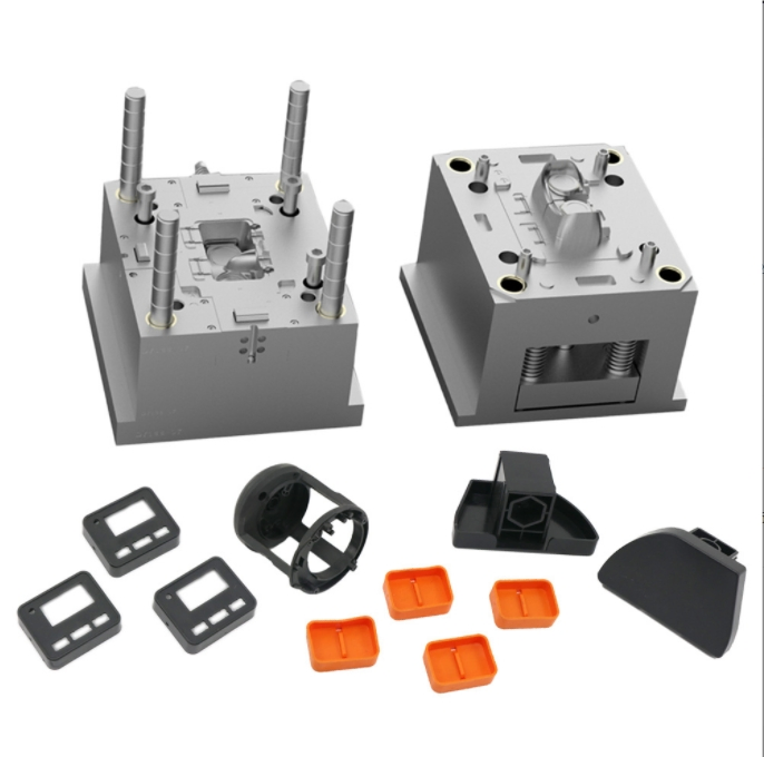 OEM PC PP ABS Rapid Prototype Mould CNC Machined Plastic Mold Injection Mold