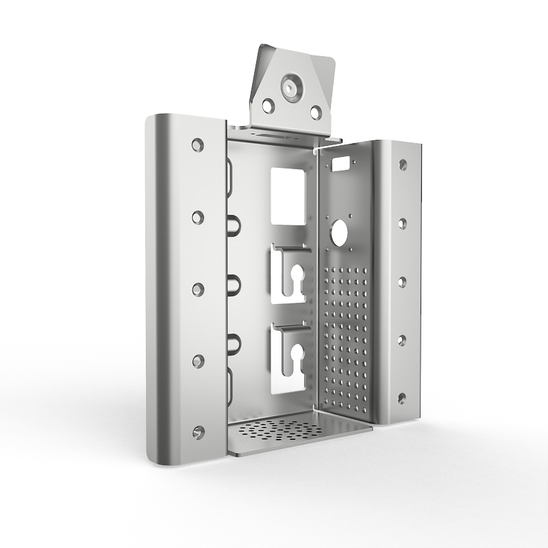 Pièces en tôle galvanisée sur mesure, prototype revêtu en poudre, découpe laser CNC, pliage, soudage, fabrication de précision OEM