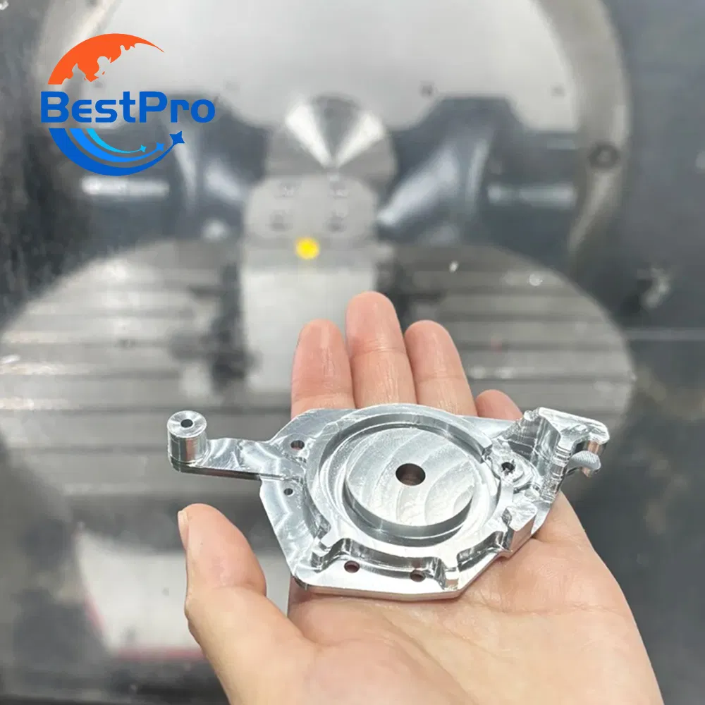 Precision CNC Machining Aluminum Stainless Steel Parts Frame Bracket for Small Batch High-Volume Production