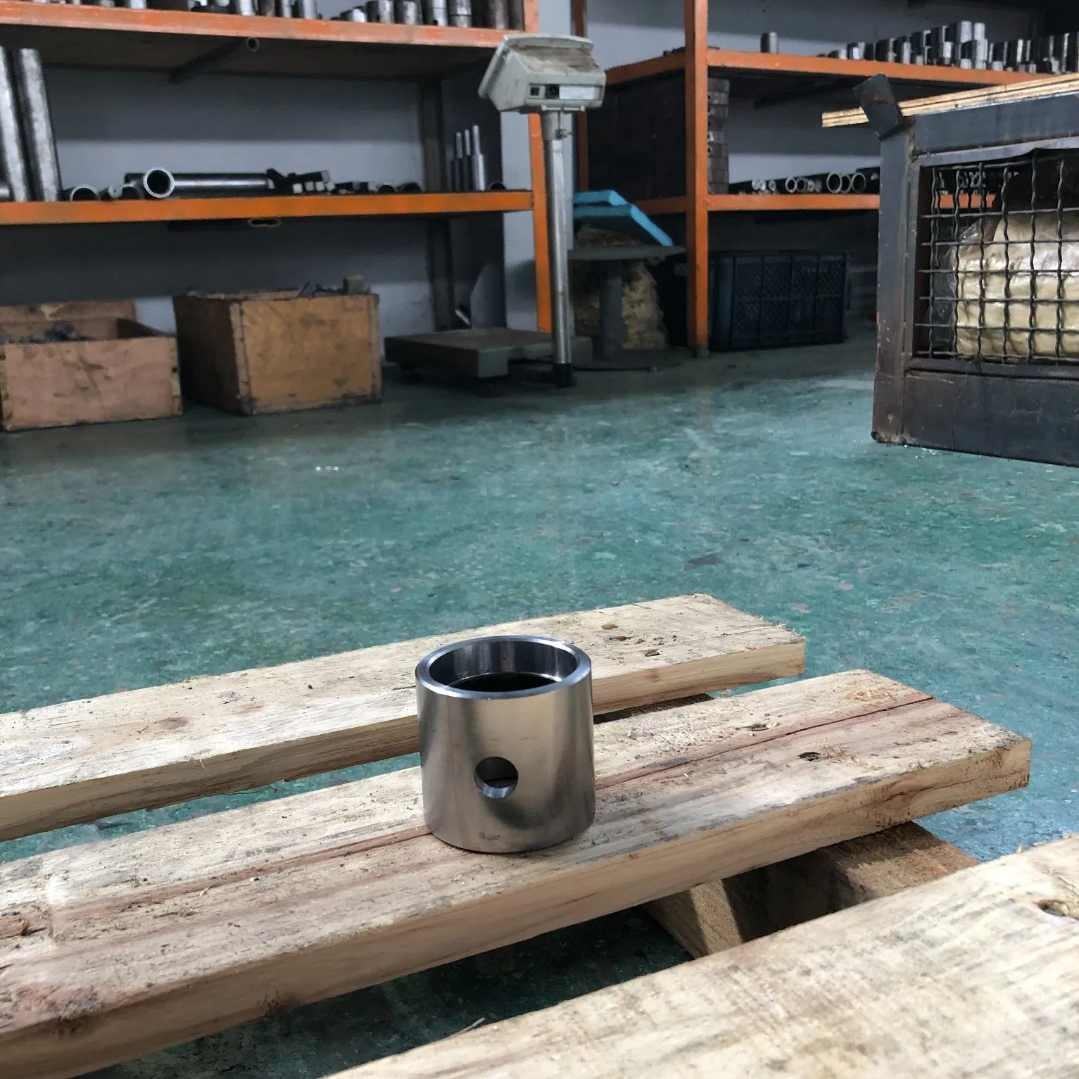 CNC Turned Stainless Steel Machining Component for Municipal Sweeper Equipment Assemblies