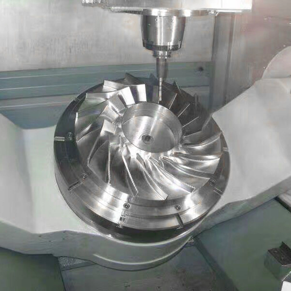 High Precision 5 Axis CNC Machining Impeller Parts for Aerospace Industry