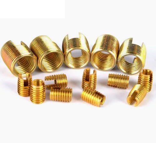 China Custom Non-Standard M2 M3 Brass Inserts Knurled M4 Brass Bushing Thread Insert