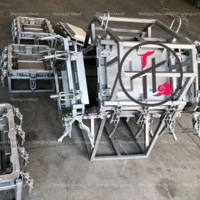 Aluminum Die Cast Rotating Moulded Case Strong Box Rotomolding Mould