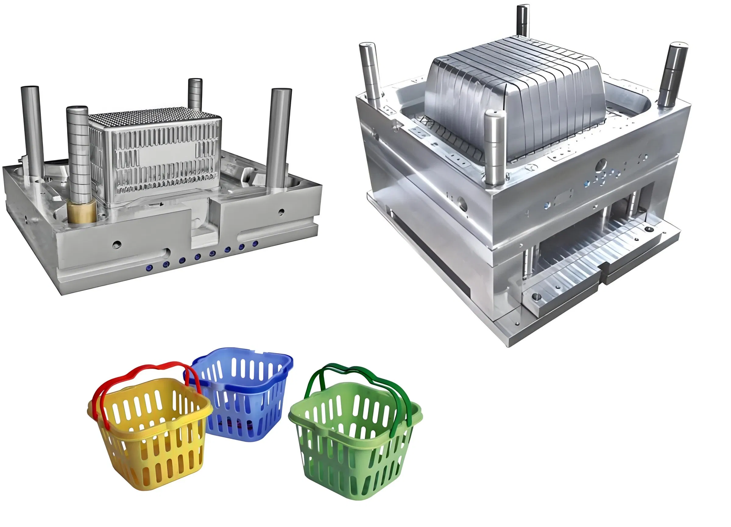 Daily Necessities Injection Molds, Chair Molds, Table Molds, Trash Can Molds, Basin Molds, Basket Molds, Shelf Molds, Flower Pot Molds, etc