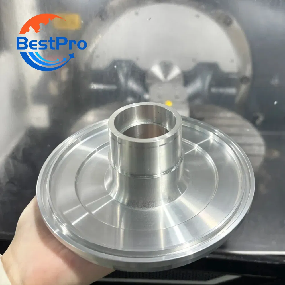 Precision CNC Machining Aluminum Stainless Steel Parts Frame Bracket for Small Batch High-Volume Production
