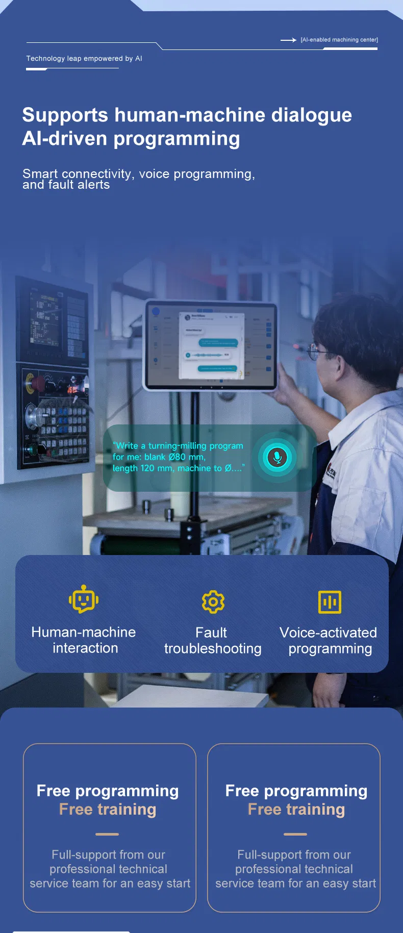 CNC Machining Center Display 2