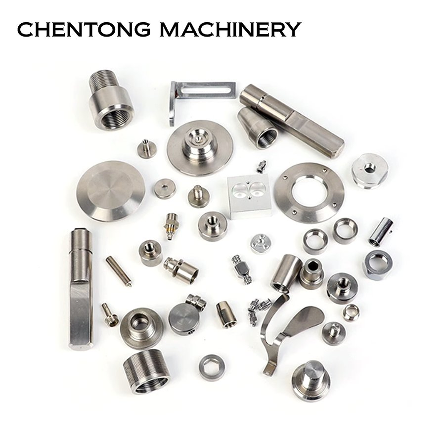 Multi-Axis Machining Parts Aluminum Titanium Alloy CNC Turning Milling Components Custom 3D Machining Services