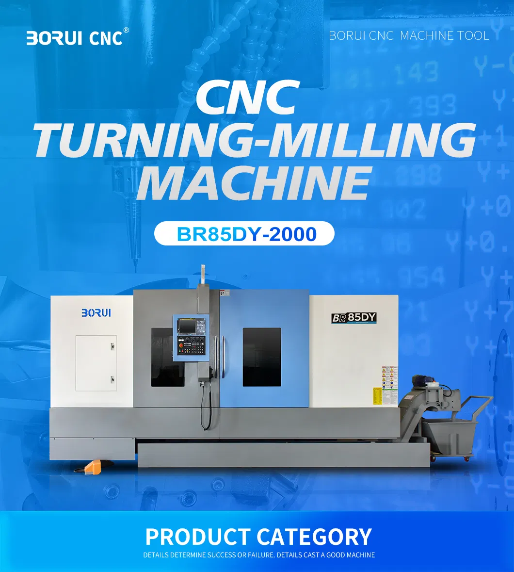 BR85DY CNC Slant Bed Lathe