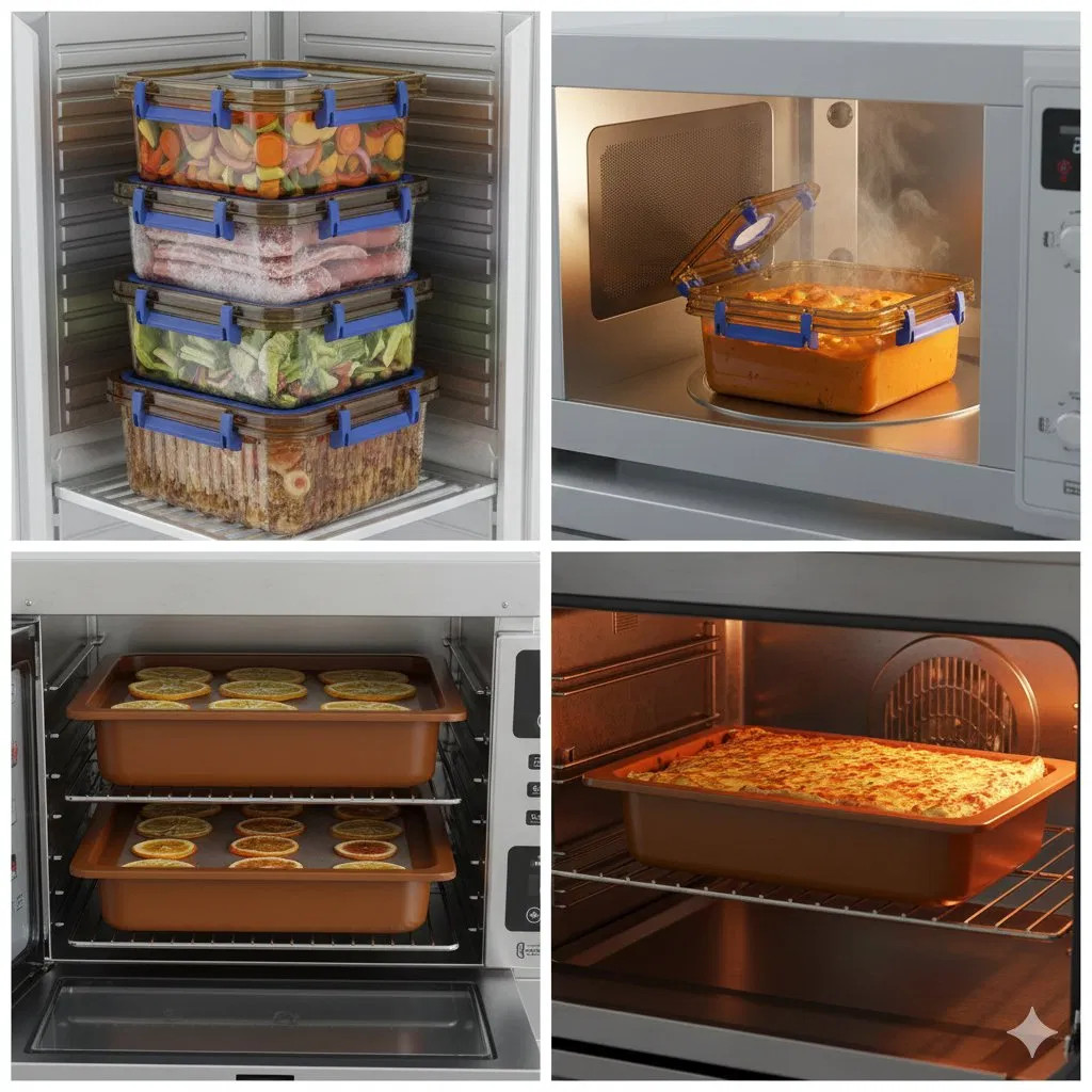 Heat Resistant Plastic Injection Mould Custom Food Grade Container Mold PPSU