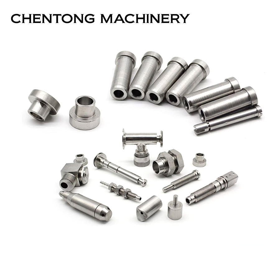 Multi-Axis Machining Parts Aluminum Titanium Alloy CNC Turning Milling Components Custom 3D Machining Services
