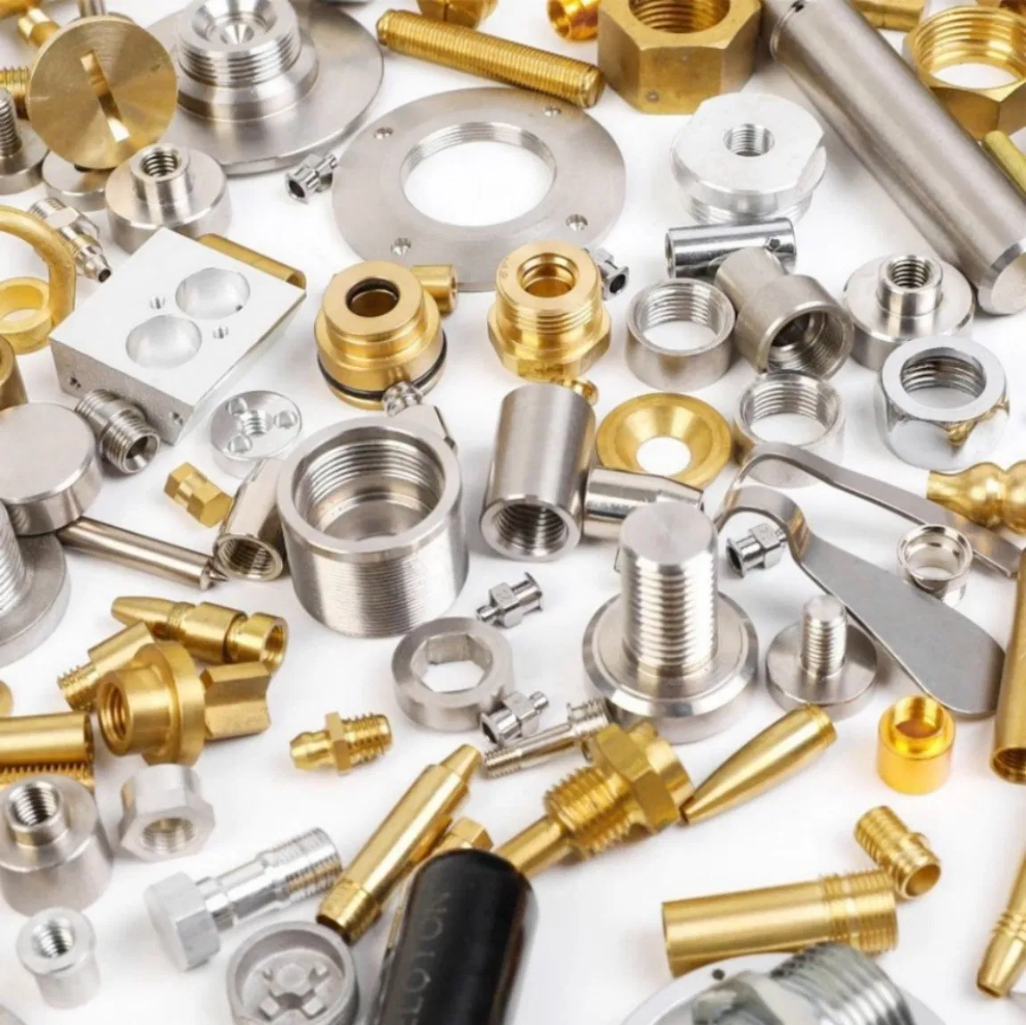 OEM High Precision CNC Machining Parts Custom Brass Stainless Steel Spare Machinery for Car Aluminum Milling &amp; Turning Services