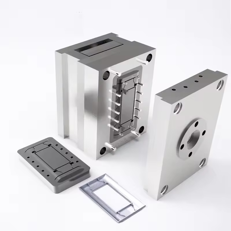 Progressive Metal Stamping Die Producing Plastic Mold with Aluminum Casting Mold