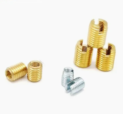 China Custom Non-Standard M2 M3 Brass Inserts Knurled M4 Brass Bushing Thread Insert