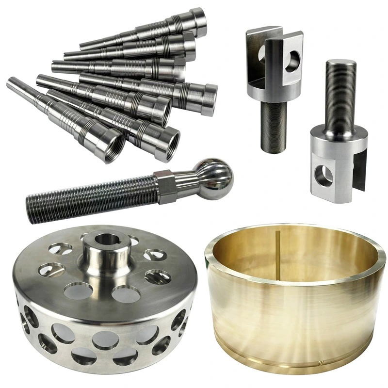 Precision OEM 5-Axis Multi-Axis Titanium Spindle Metal Aluminum Titanium Metal Motorcycle Auto Lathe Drilling CNC Turning Parts for Aerospace Turbines