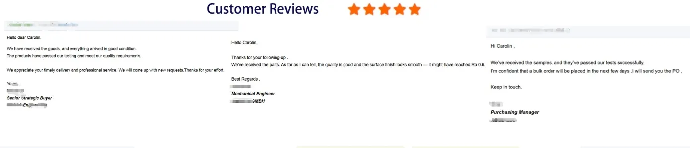 Customer Review Screenshot