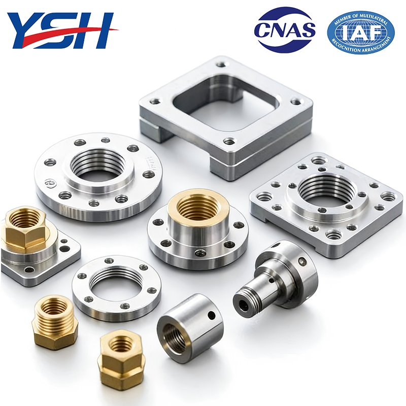 CNC Custom High Precision Black Anodized Aluminum Stainless Steel CNC Machining Parts for Aerospace