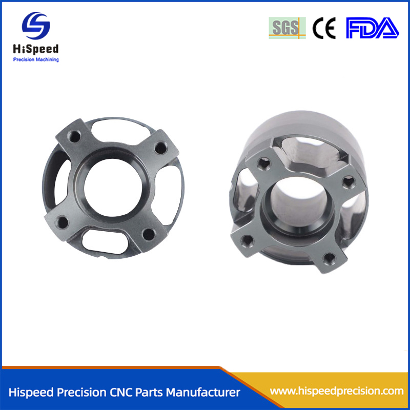 Customized Titanium Part Square Metal Plate Laser Engraving Texts by CNC Machining