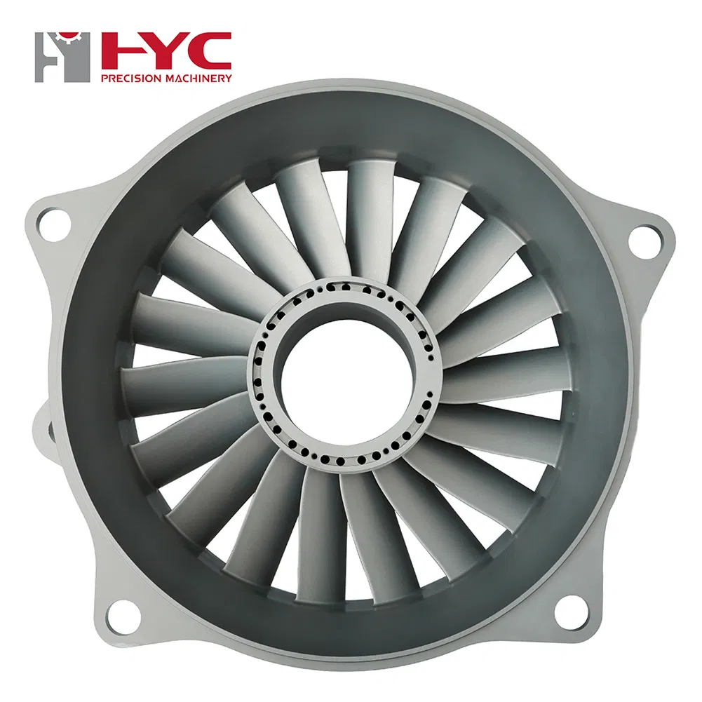 Custom High Precision CNC Machining Parts Aluminum Titanium Stainless Steel for Aerospace Auto Drone Spare Watch Medical Robot 5 Axis Impellers Service