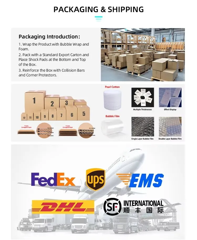 Packaging and Shipping