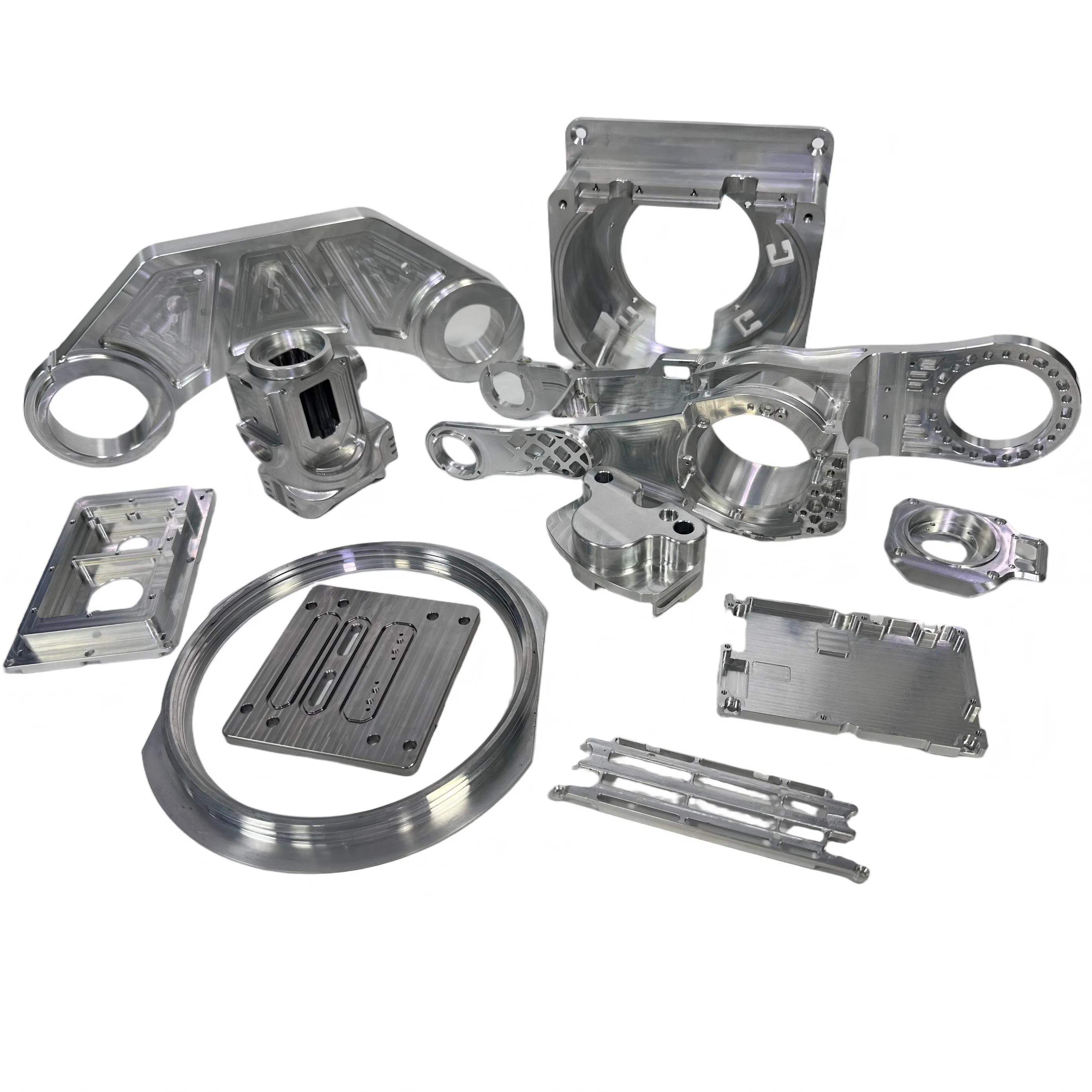 3/4/5/6 Axis Milling Turning CNC Machining Part with Tolerance 0.002mm Processing Machinery Parts Aluminum Stainless Steel Brass Industrial Equipment Components