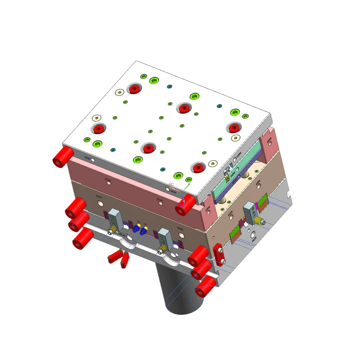 Custom Aluminium Die Casting Mould for Precision Metal Fabrication