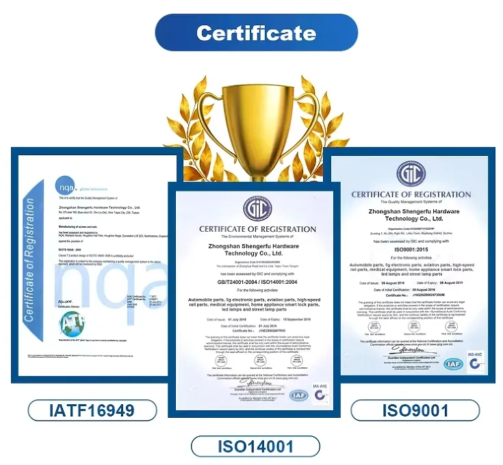 Certification ISO